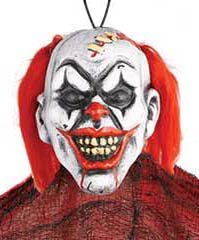 1.2m Red Hanging Creepy Clown