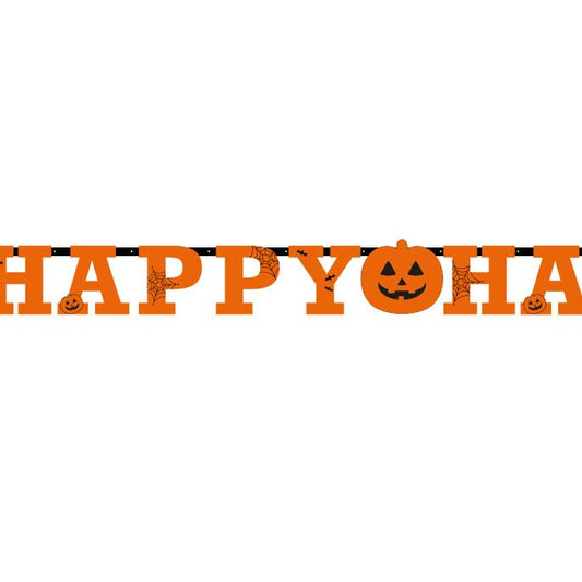Happy Halloween Letter Banner
