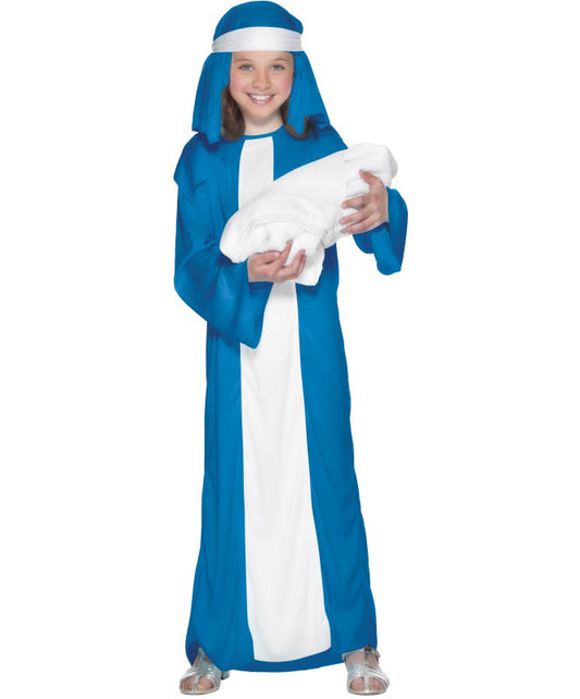 Nativity Mary Costume, Age 4-6 years