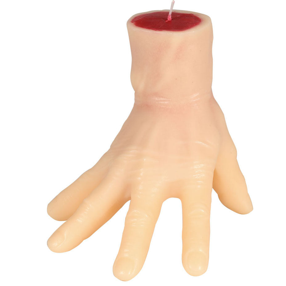 15cm Severed Hand Candle