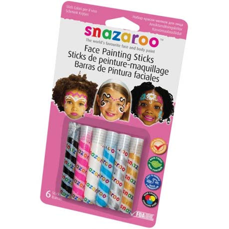Snazaroo Sticks Girls, Pack of 6