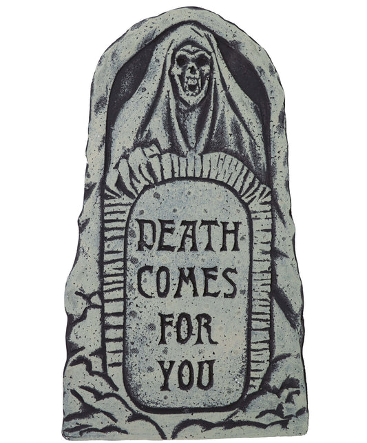 43cm Death Comes for You Tombstone