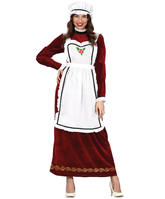 Traditional Mrs Claus Costume