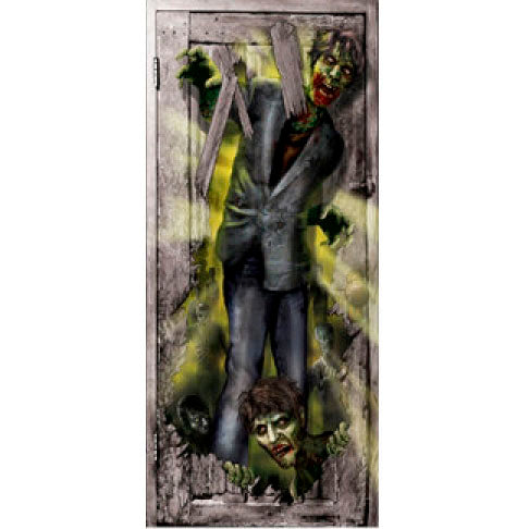 Zombie Door Decoration