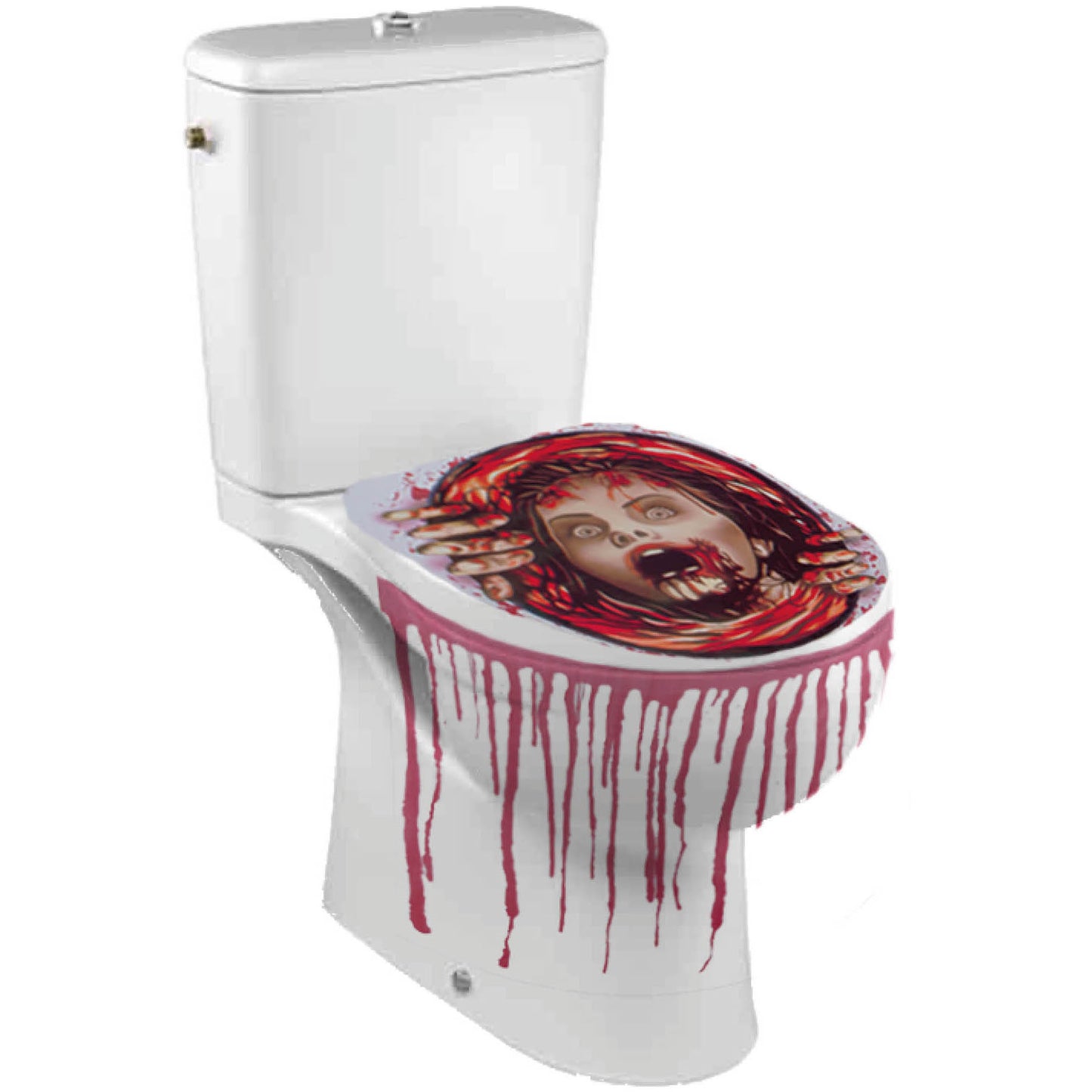 Zombie Toilet Decoration