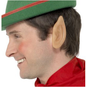 Soft Vinyl Pointed Elf Ears