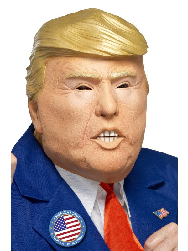 Full Overhead US President Mask, Latex