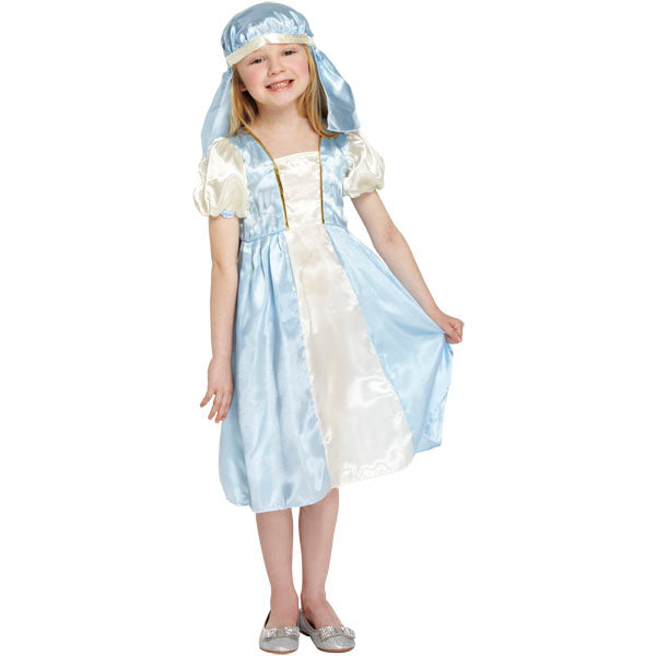 Nativity Mary Costume includes dress and headpiece
