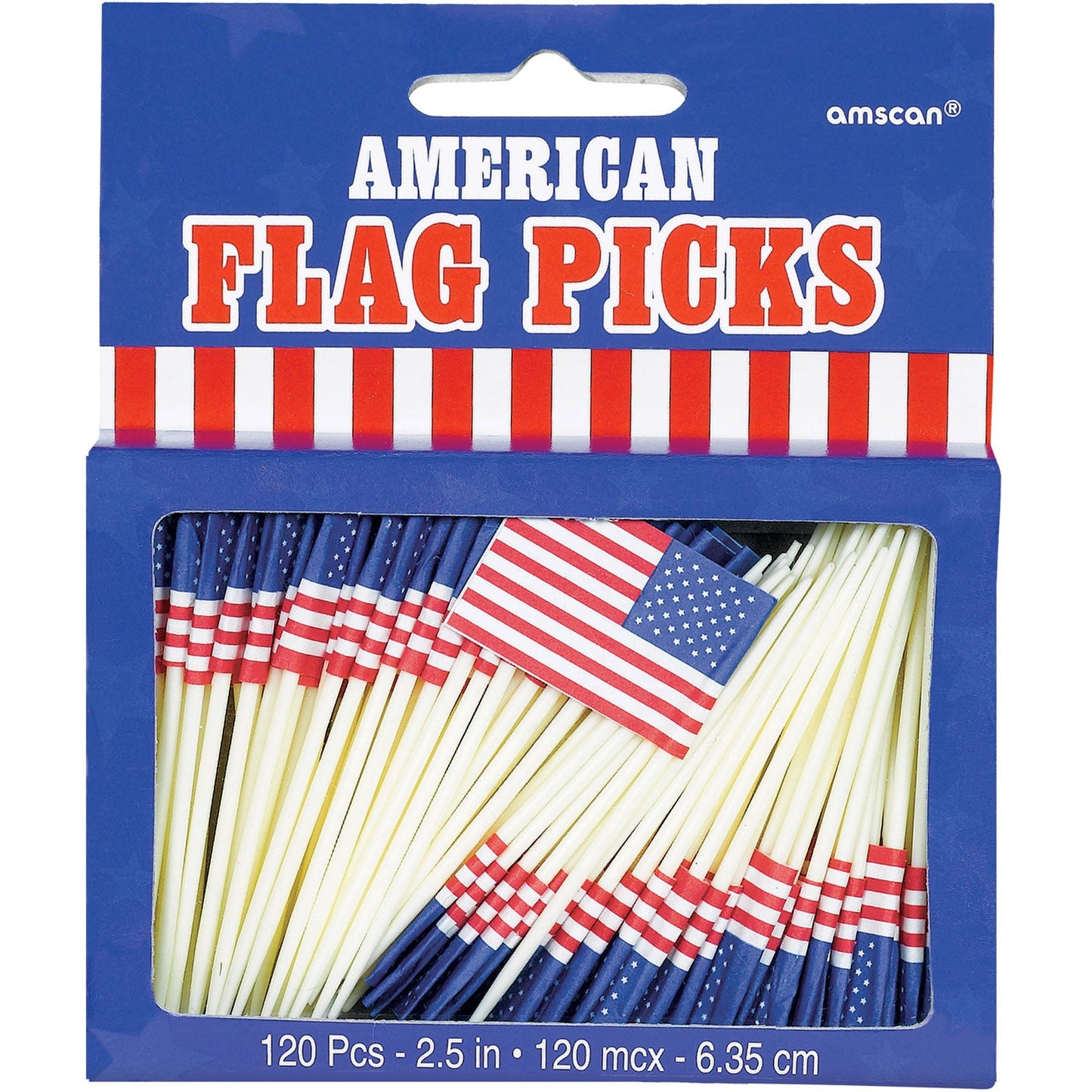 USA Flags Food Picks