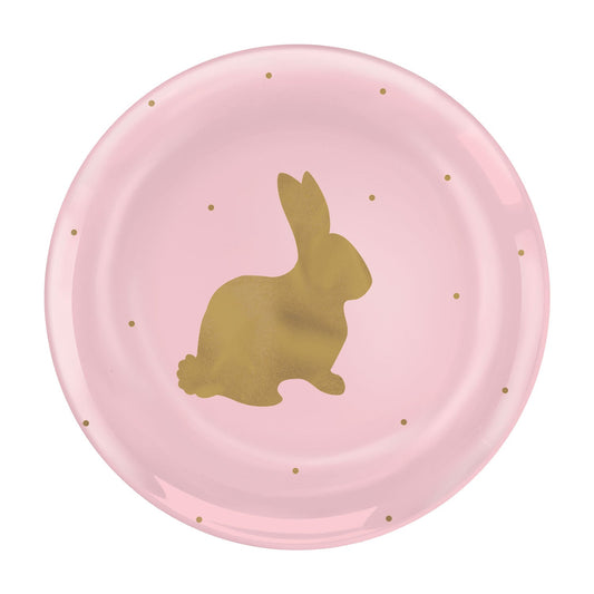 Easter Bunny Plastic Coupe Plates 19cm