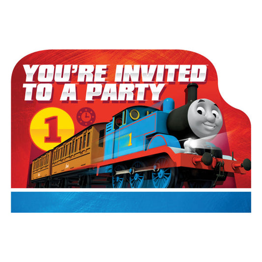 Thomas The Tank Engine Party Invites