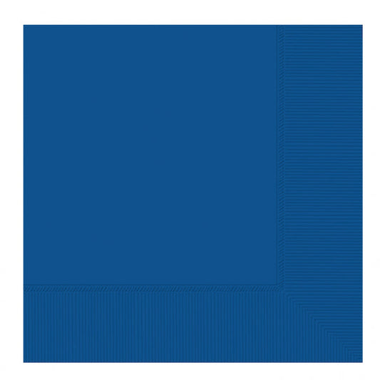 Bright Royal Blue Luncheon Napkins| 2 ply. Pack of 50