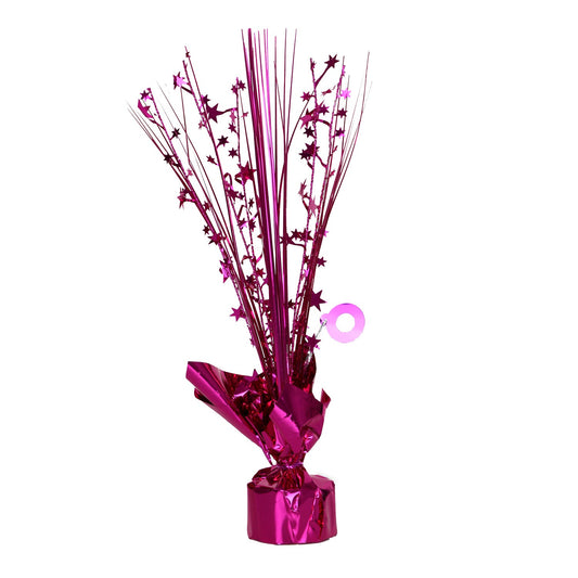 Bright Pink Spray Centrepiece / Balloon Weight 30cm/150g