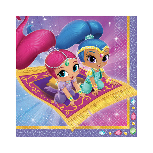 Shimmer and Shine Lunch Napkins 33cm