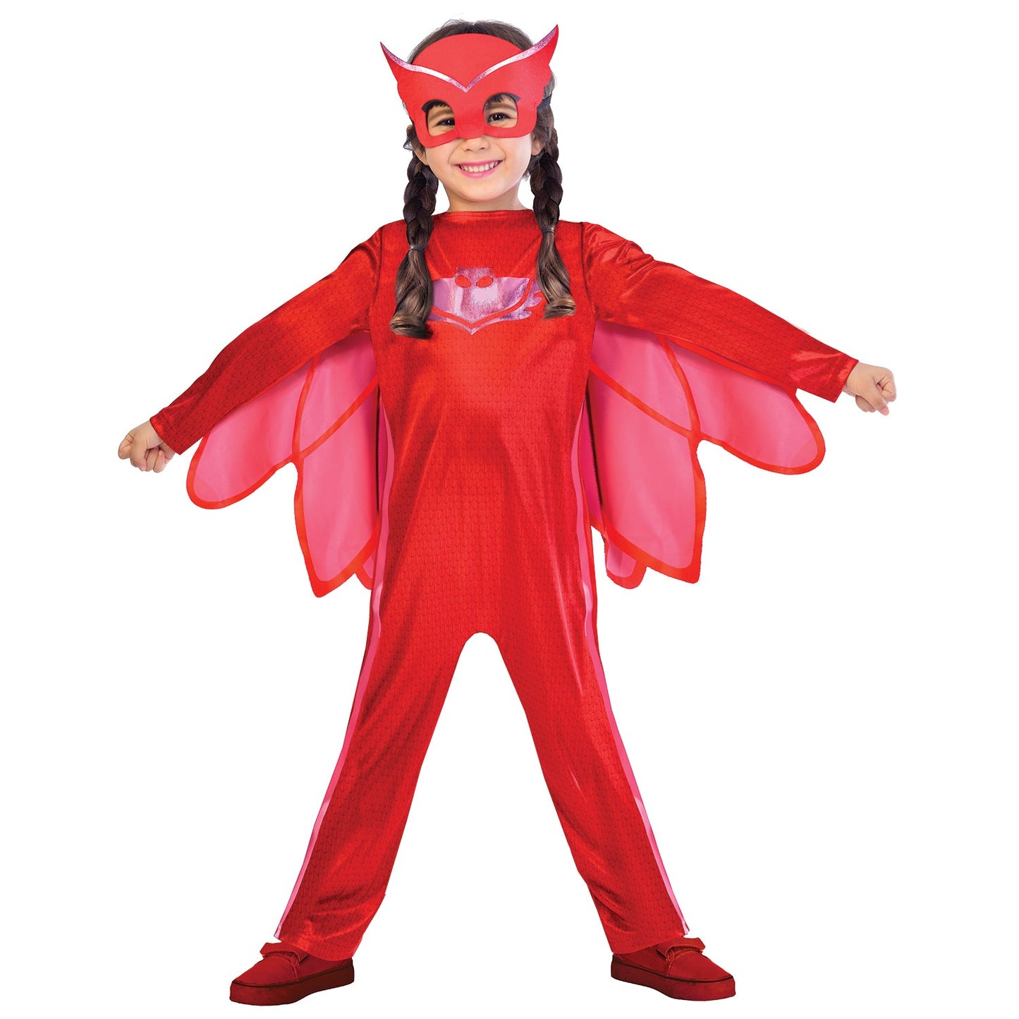 PJ Masks Owlette Costume includes jumpsuit, wings and mask