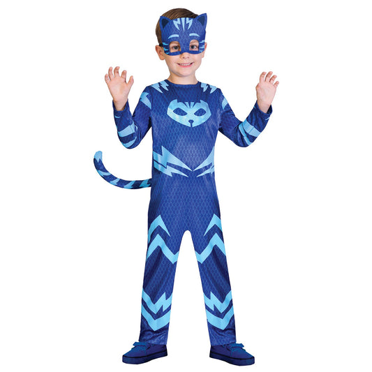 PJ Masks Catboy Costume includes jumpsuit, detachable tail and mask