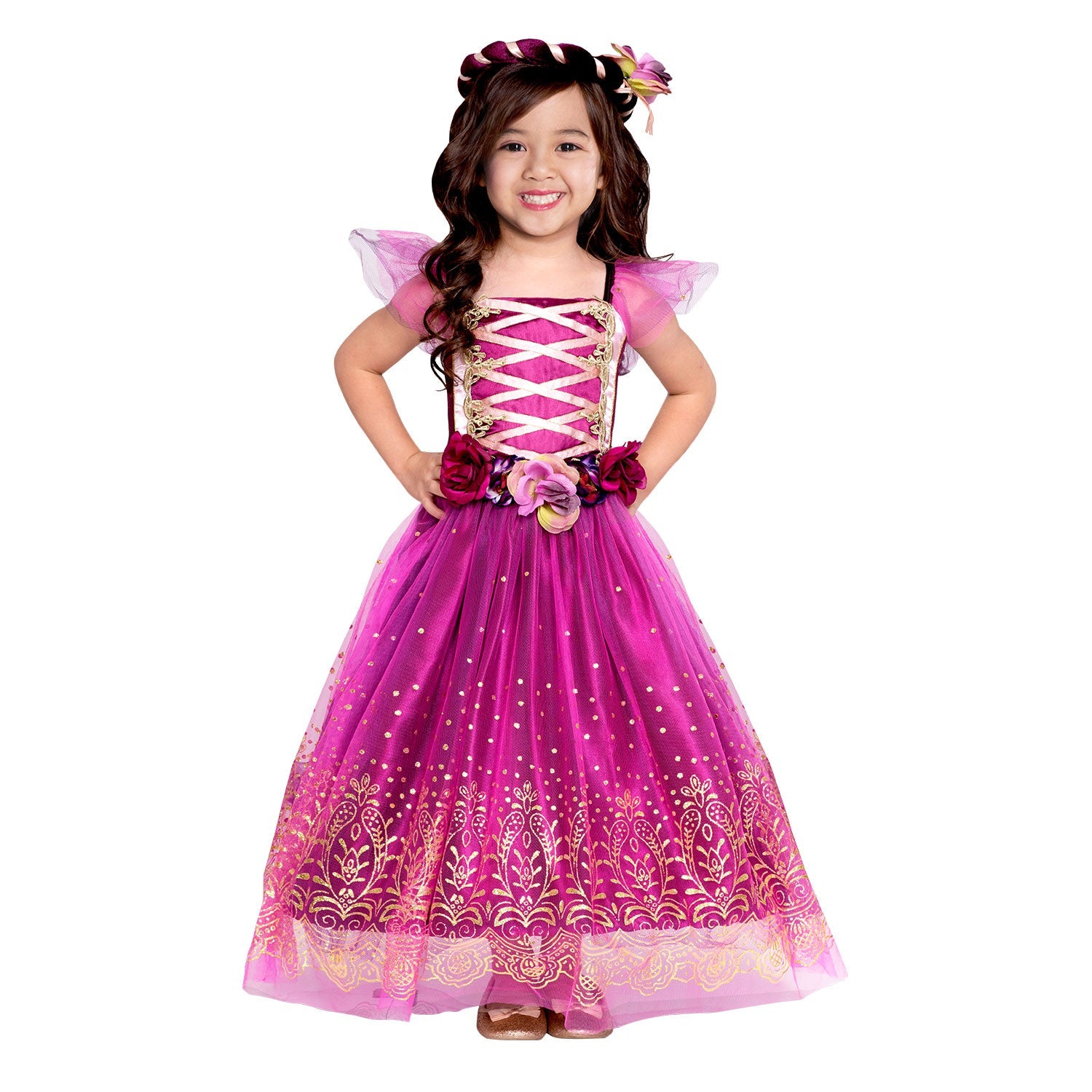 Plum Princess Costume includes dress and headband