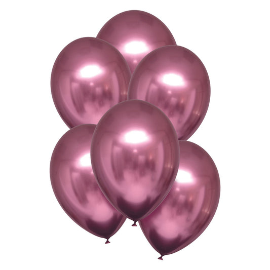 Flamingo Satin Luxe Latex Balloons. Will inflate up to 27cm. Suitable for Air fill or Helium fill.