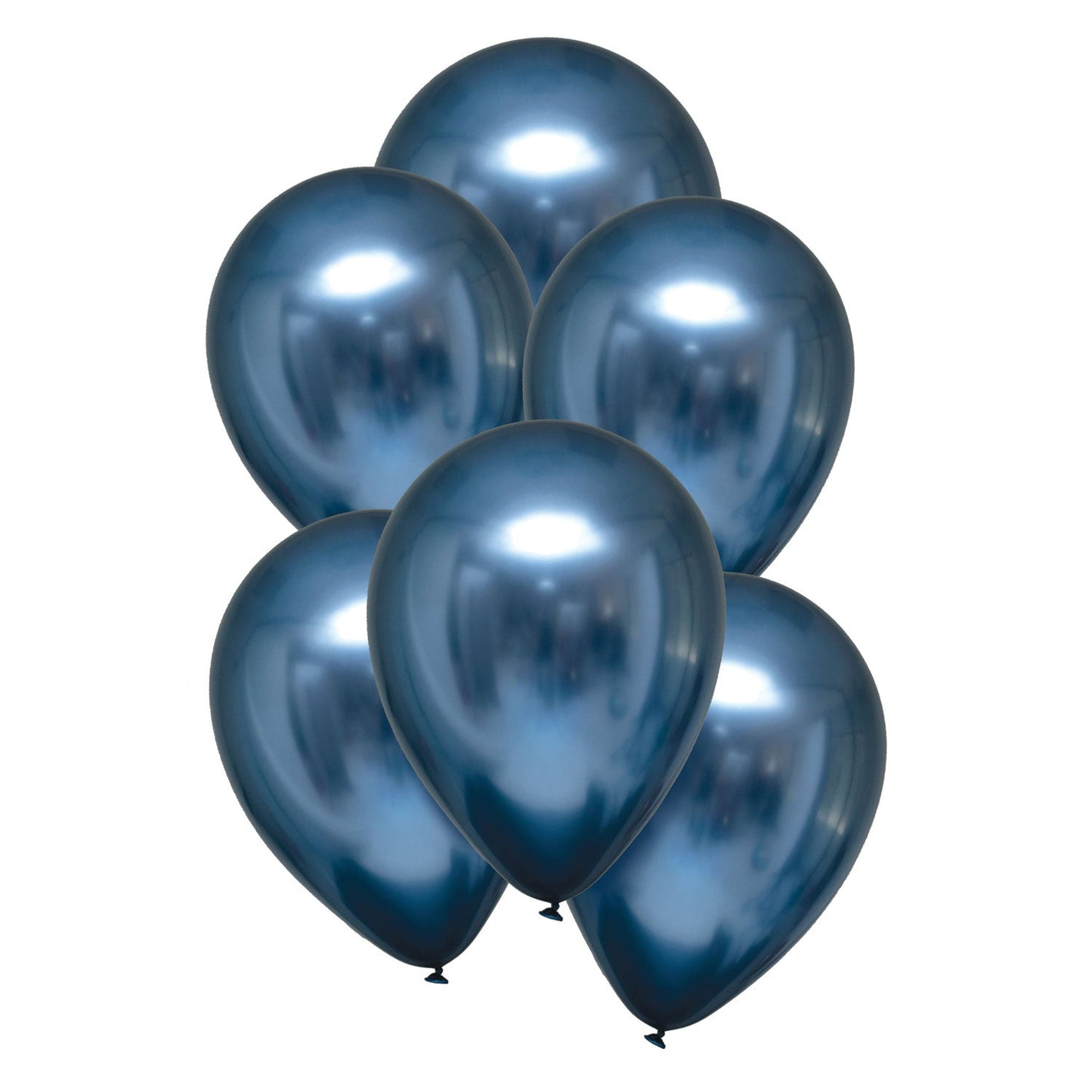 Azure Satin Luxe Latex Balloons. Will inflate up to 27cm. Suitable for Air fill or Helium fill.