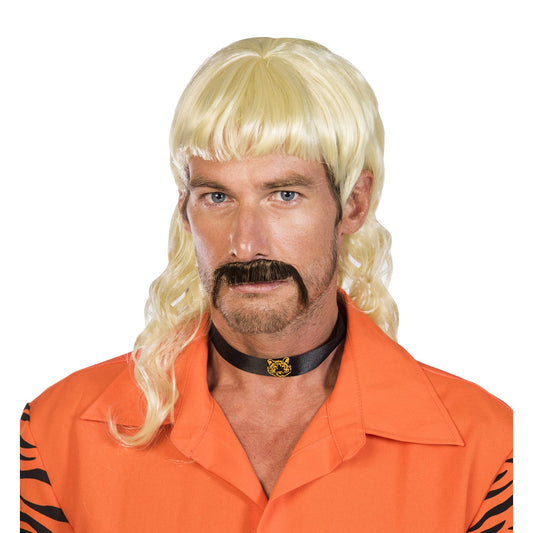 Not Your Average Joe Exotic Wig and Moustache