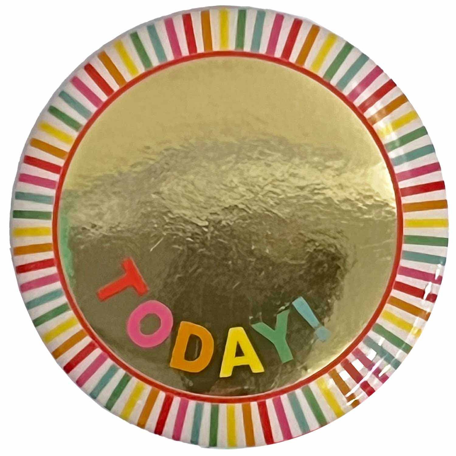 Add-an-Age Birthday Badge, 6cm. Comes with stick on numbers