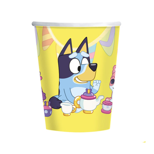 Bluey Paper Cups, Pack of 8