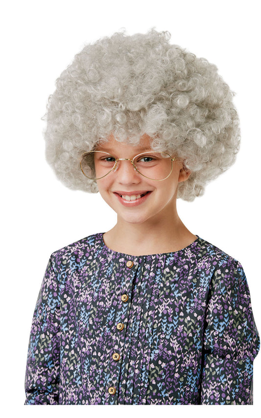 Child Granny Wig