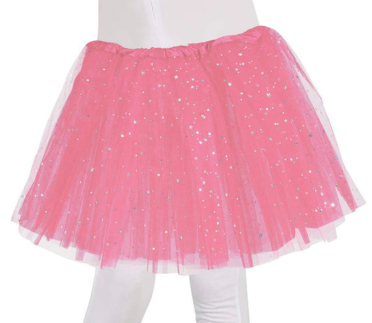 Child Sparkle Stars Pink Tutu