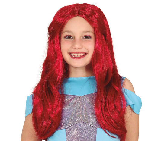 Child Red Fairytale Wig
