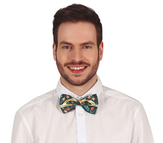 Christmas Baubles Bow Tie