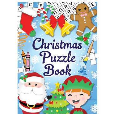 Christmas Puzzle Fun Book