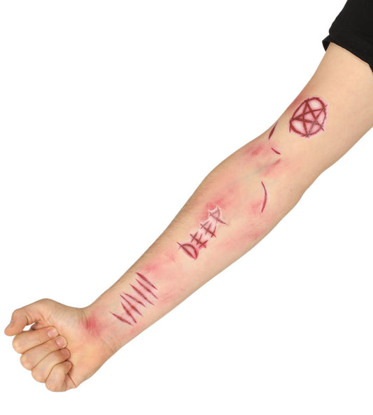 Demon Scar Tattoos