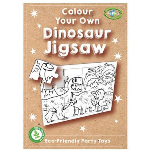 Colour Your Own Dinosaur Jigsaw