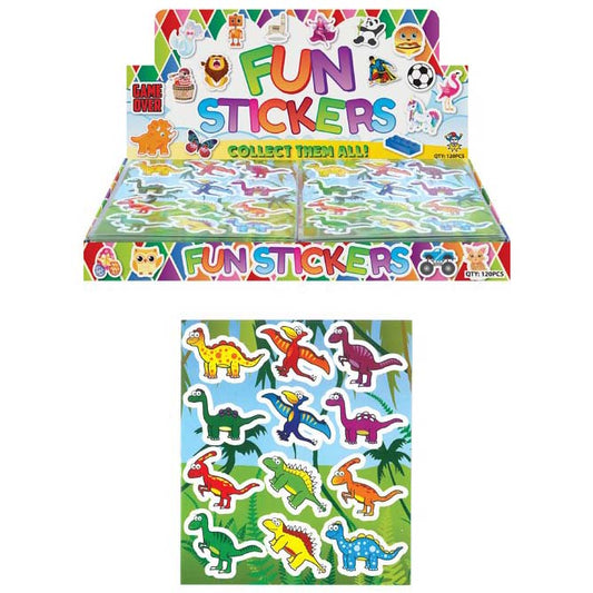Dinosaur Stickers, 120 sheets