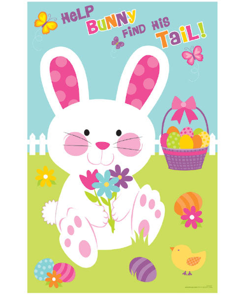 Pin the Tail on the Bunny Game