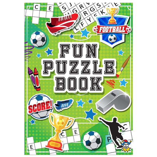 Football Puzzle Fun Book