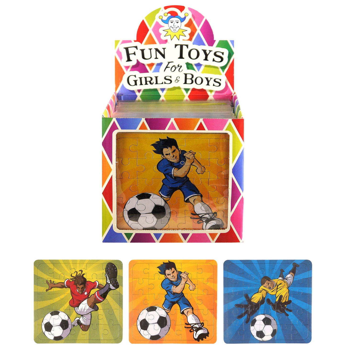 Football Puzzles, Box of 108