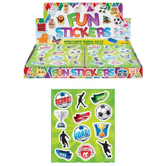 Football Stickers, Qty 120 sheets