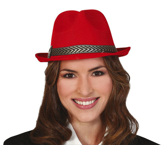 Red Gangster Hat