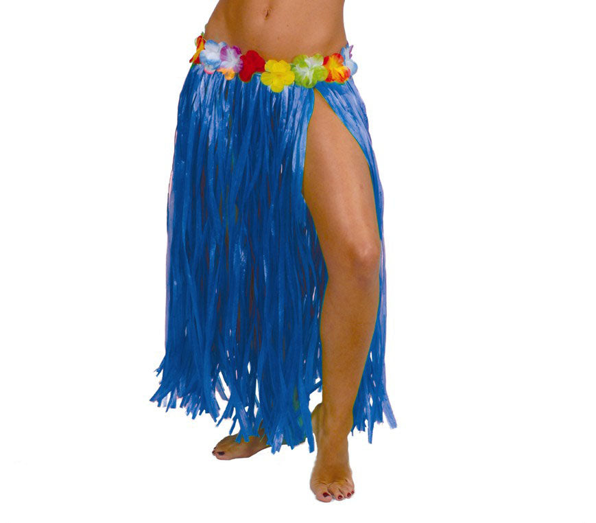 75cm Hawaiian Skirt, Blue