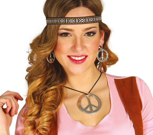 Hippy Set includes headband, earrings and necklace