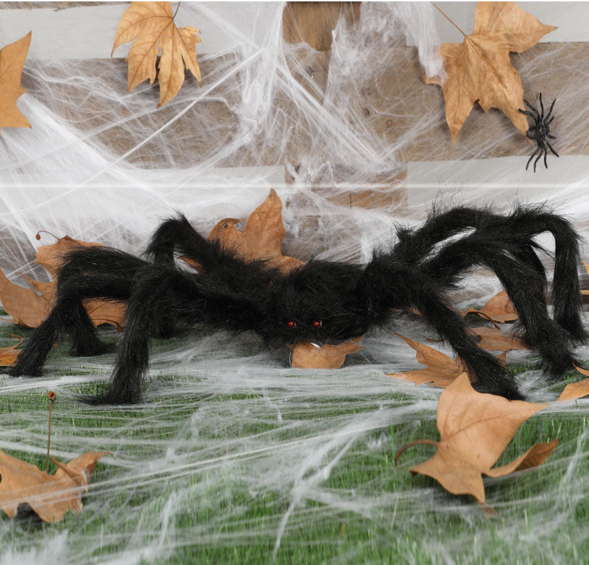 70cm Black Spider
