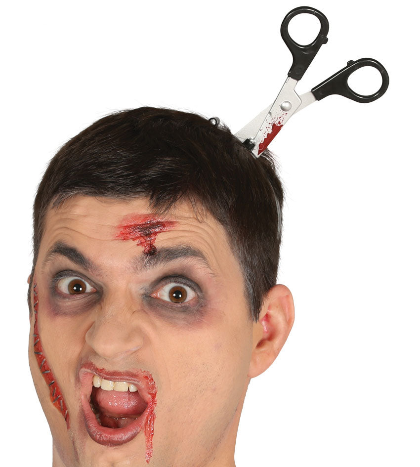 Scissors in Head Headband