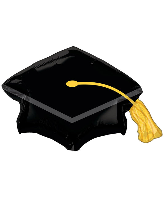 Graduation Cap Supershape Foil Balloon