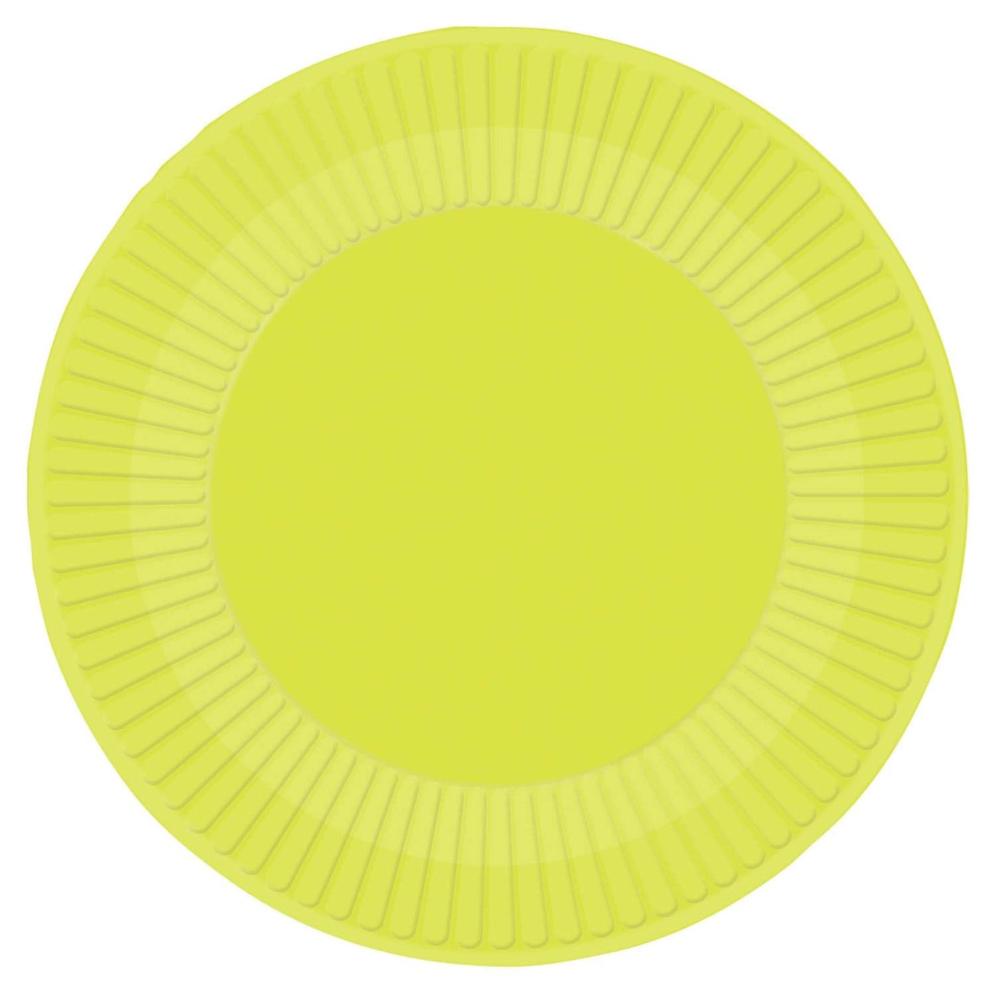 Lime Cordial Paper Plates, 23cm, Pack of 8