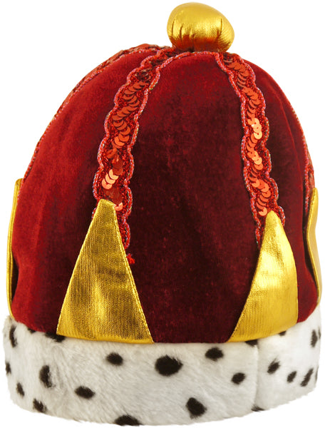 Childs Kings Gold Jewelled Crown