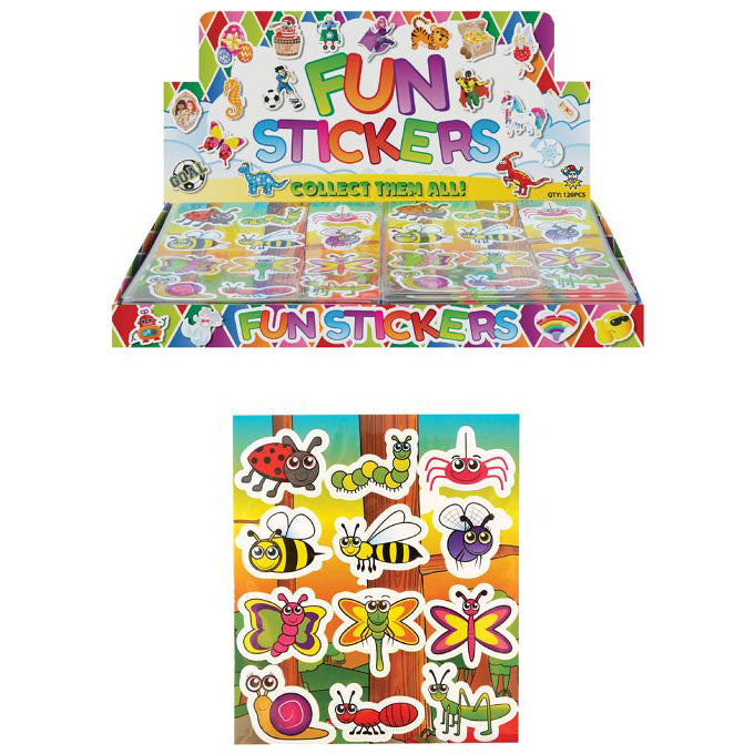 Insect Stickers, Qty 120 sheets