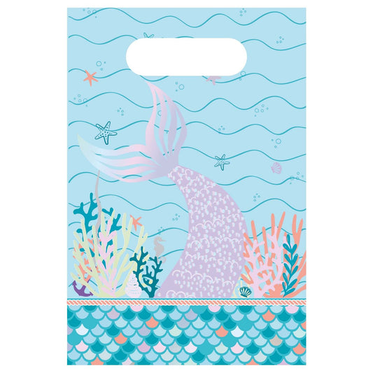 Mermaid Tales Paper Loot Bags, Pack of 8