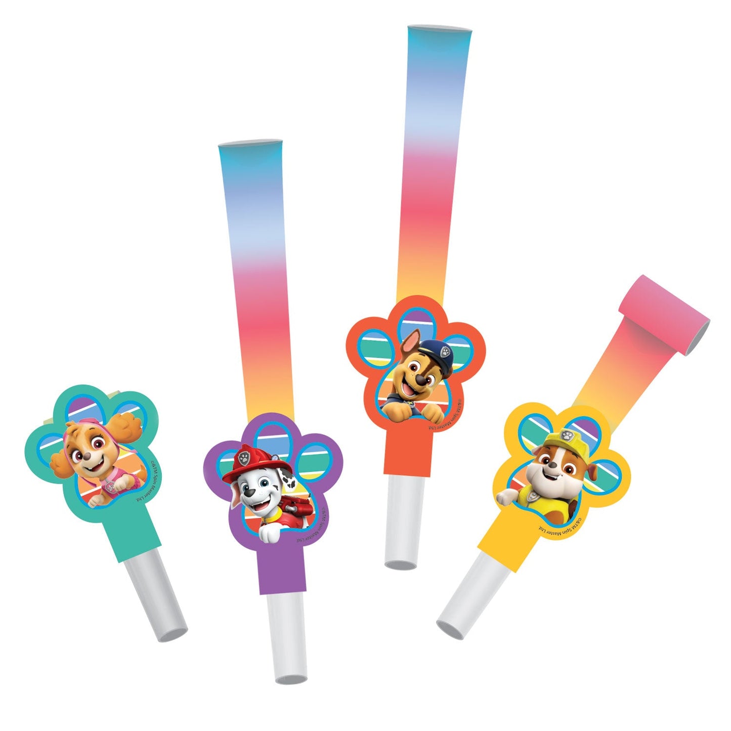 Paw Patrol Blowouts, Pack of 8
