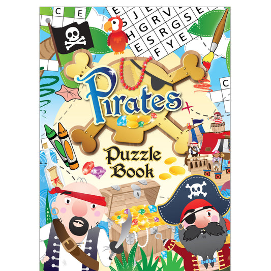 Pirate Puzzle Fun Books, Qty 144